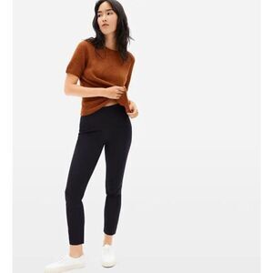 Everlane | Side-Zip Cotton Work Pant Black Size 0